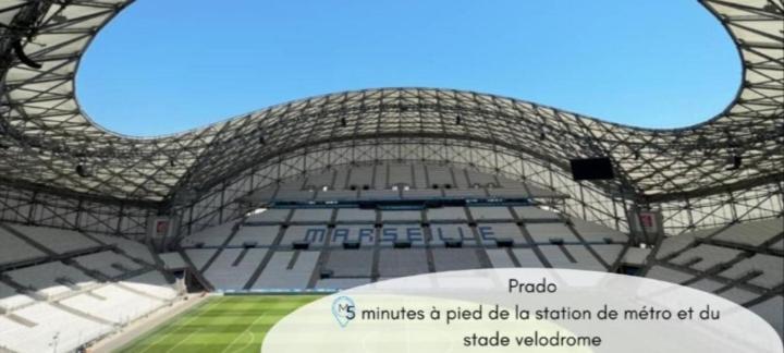 T4 Prado Velodrome Plage 3 Chambres Marselha Exterior foto